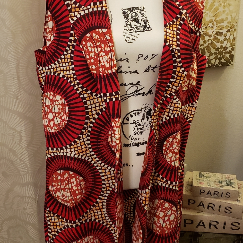 Muilty Color long vest - Picture 3 of 5